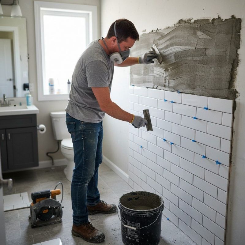 Tile Shower Floor Installation in Littleton, CO